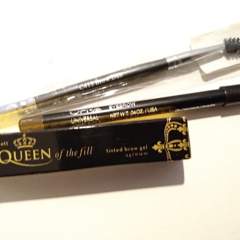 Eyebrow Trio: Pencil, Gel, and Brush Duo! New!